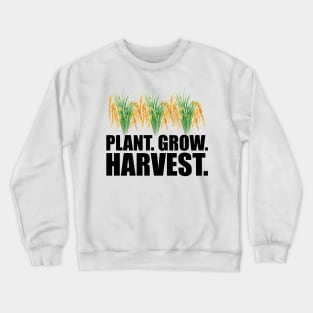 Rice Farmer - Plant grow harvest Crewneck Sweatshirt